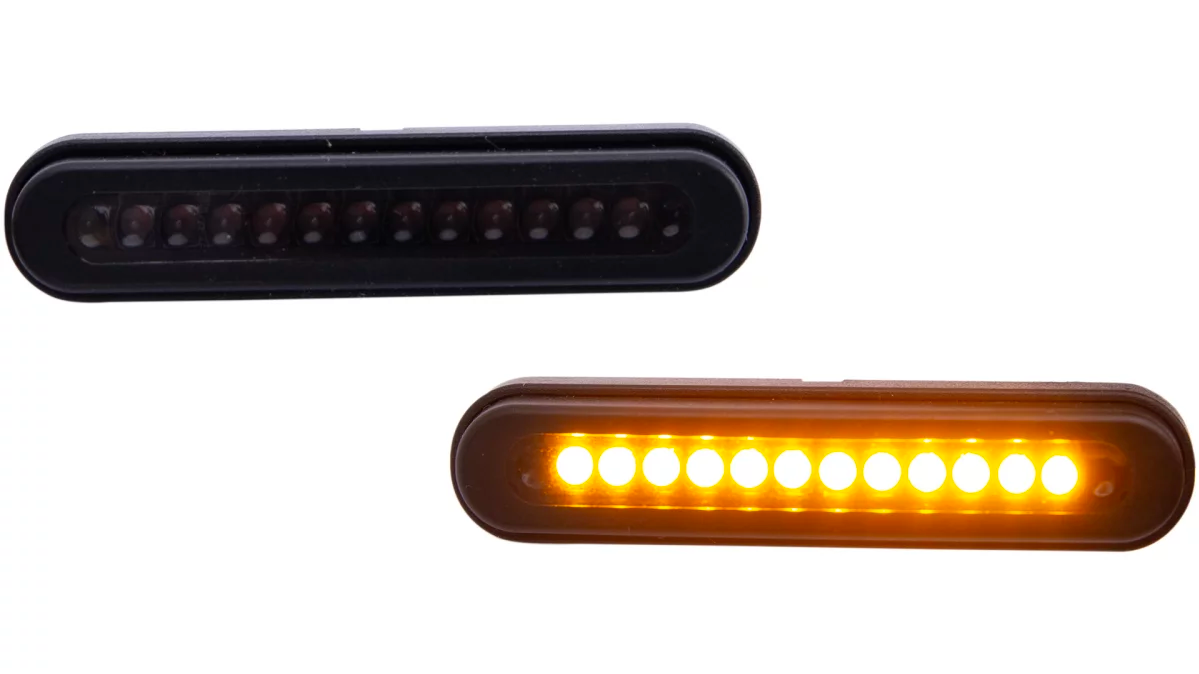 LED Rückleuchte LINKS Blinker Lauflicht (7 Funktionen) 236 x 104mm